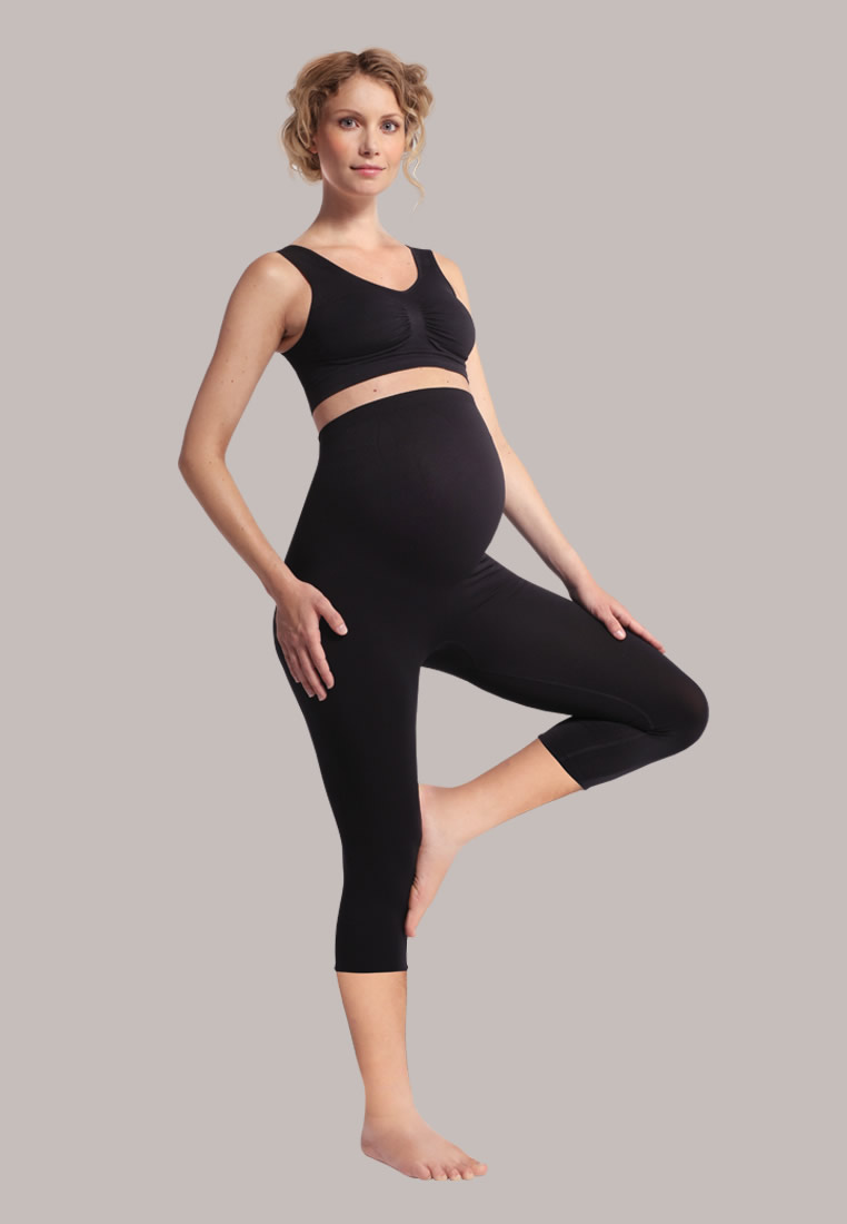 Carriwell 3/4 Maternity Support Leggings Black* - Best For Baby