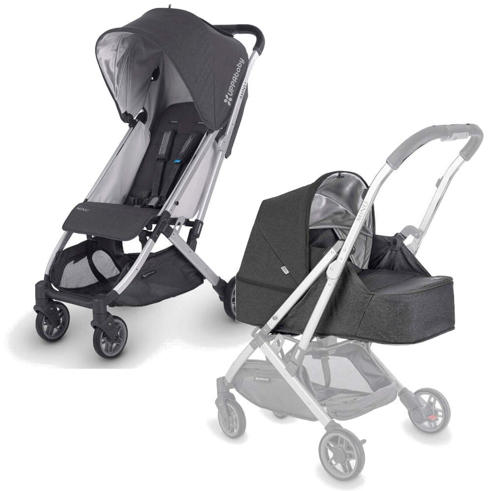 uppababy minu with bassinet