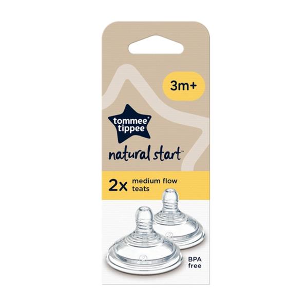 Tommee Tippee Closer to Nature Medium Flow Teat 3m+